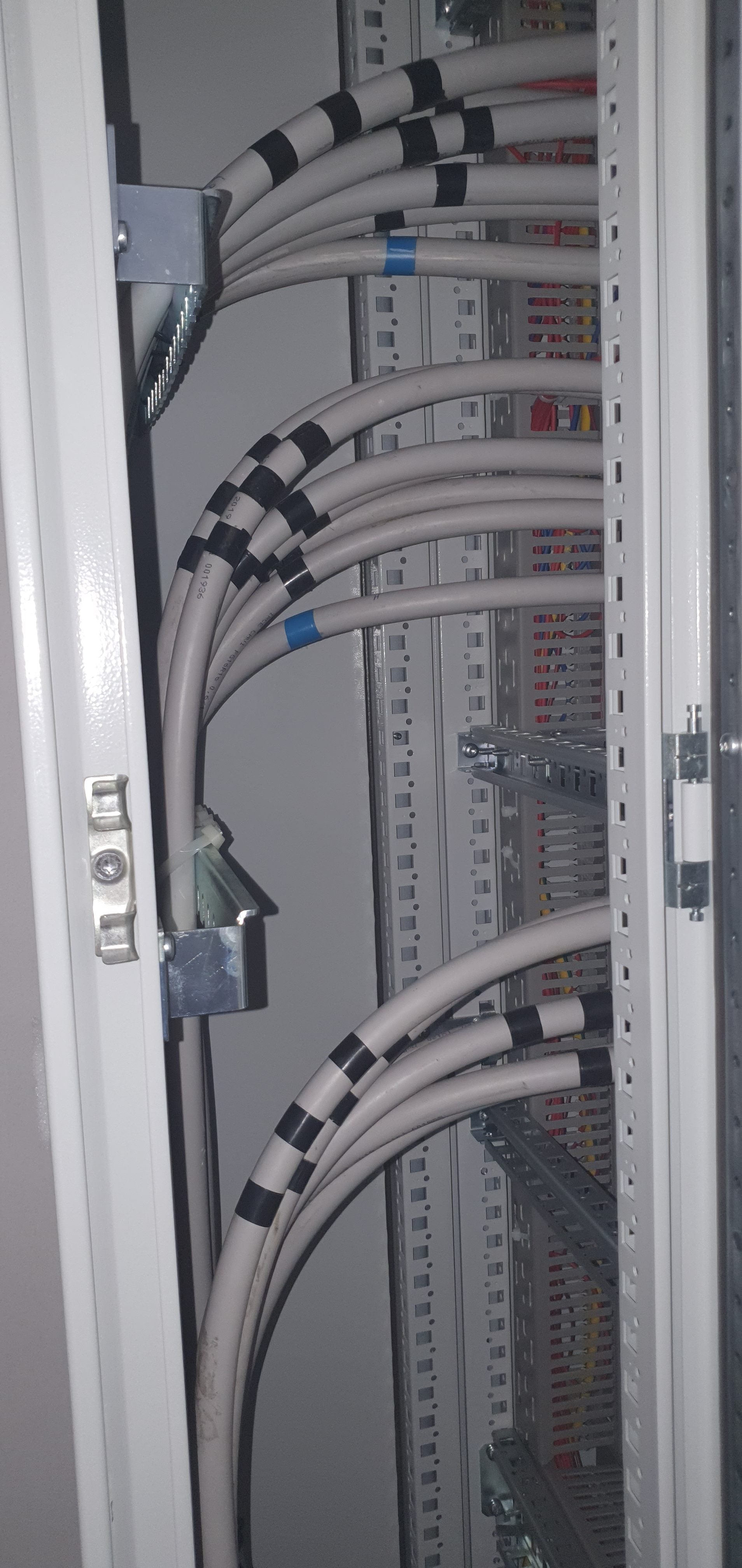 Detaj paneli ne stacionin e pompimit Durres