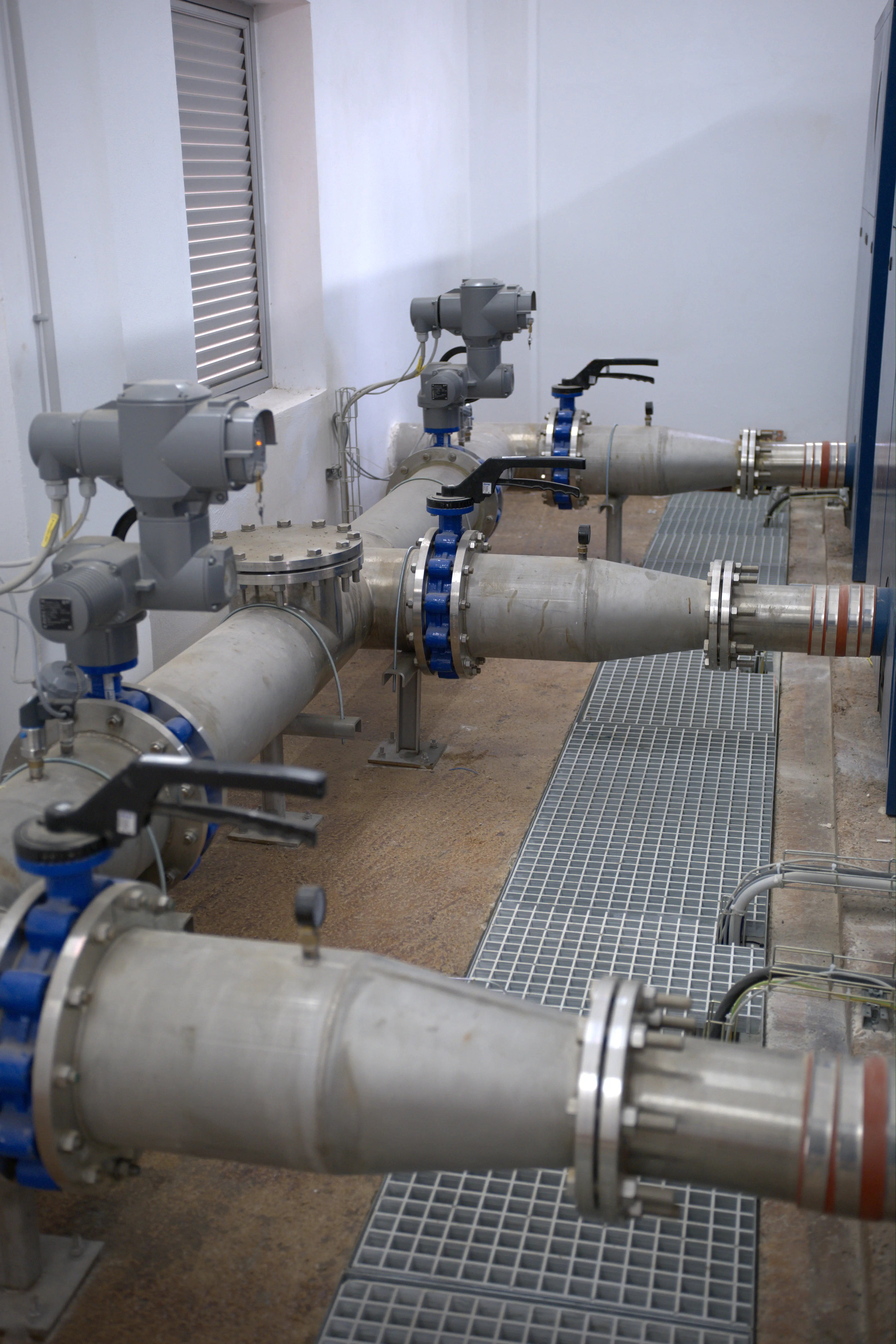 Tubacione dhe valvula te blower