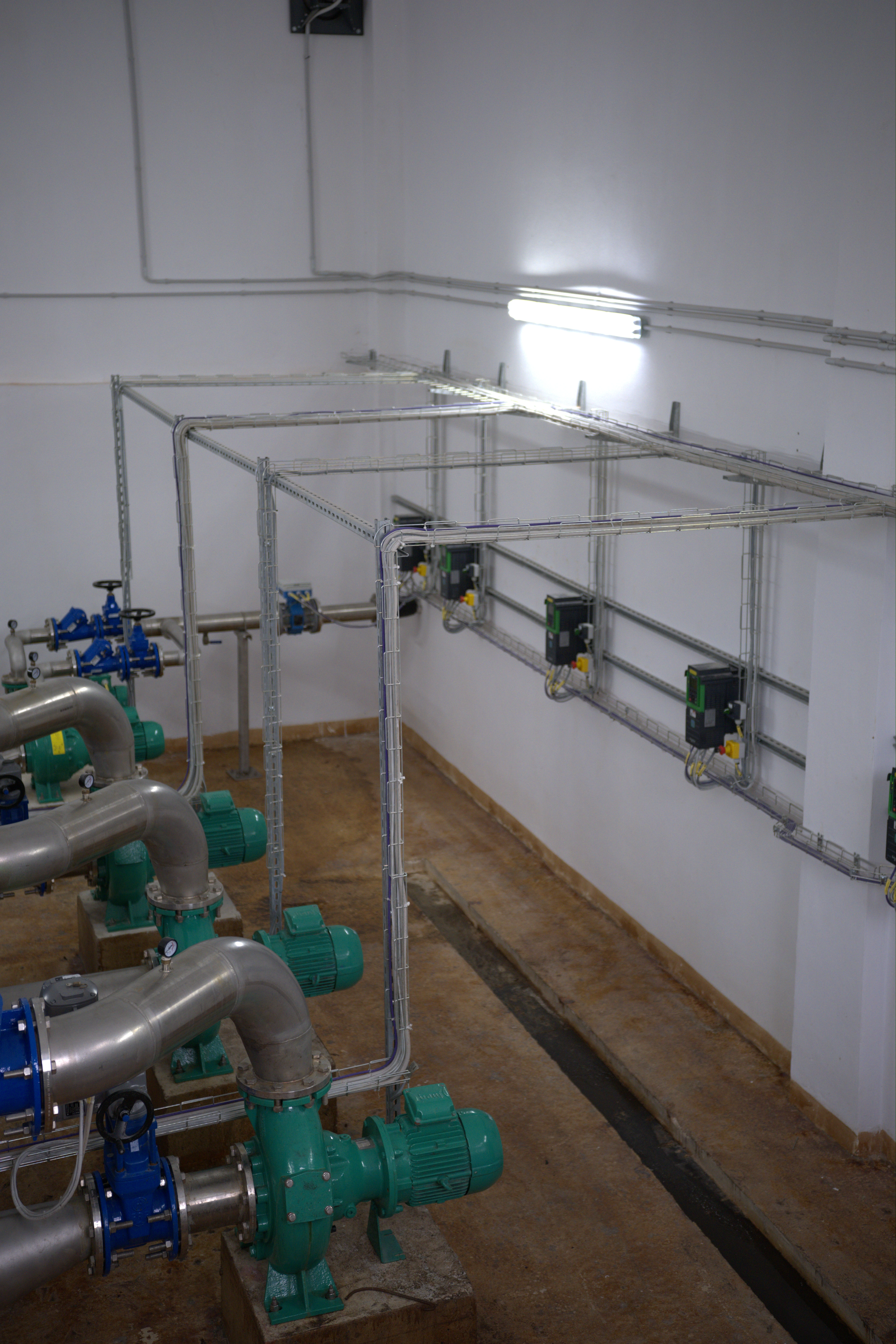 Pamje objekti e stacionit RAS dhe WAS