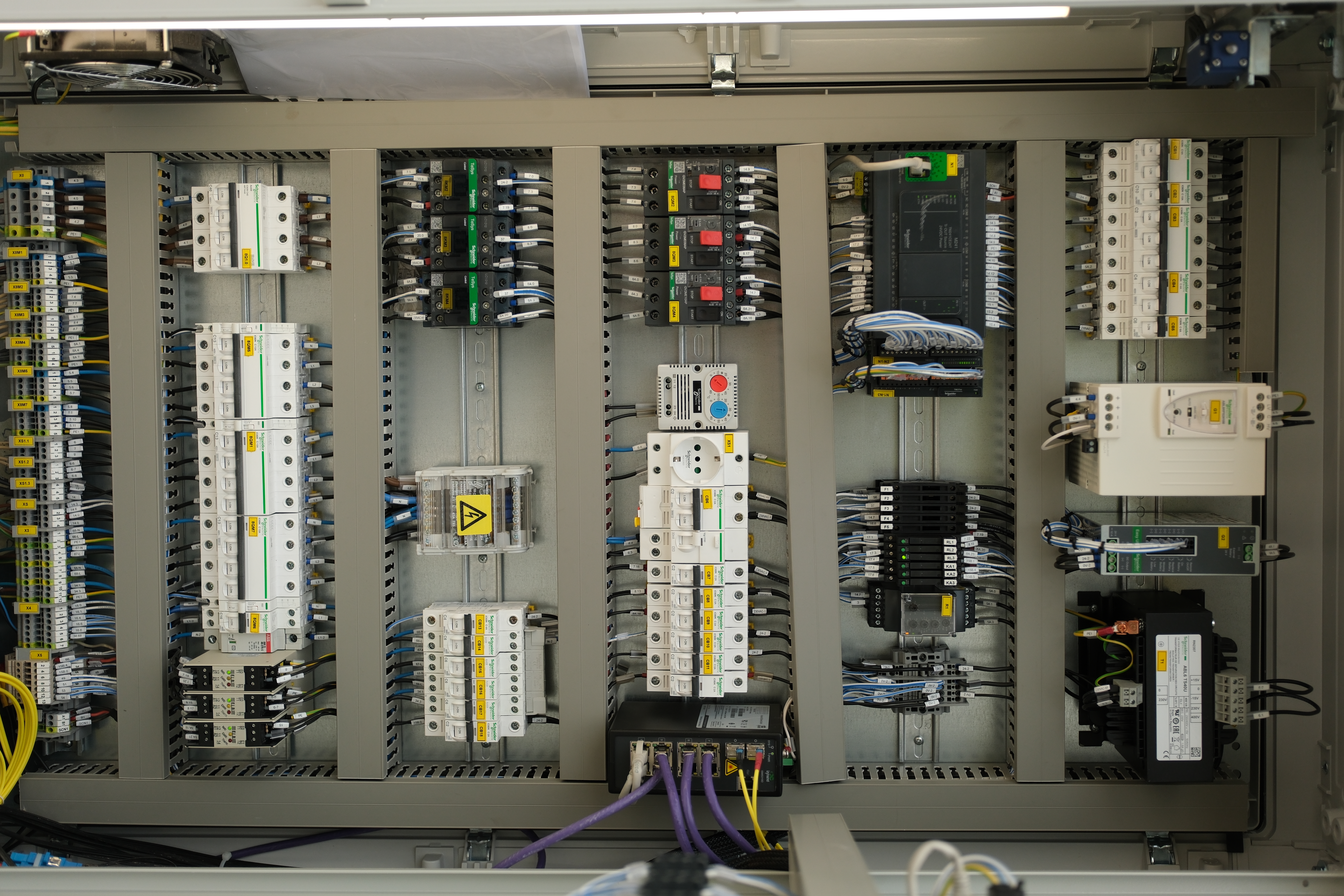 Lidhje paneli per depoziten e septikut