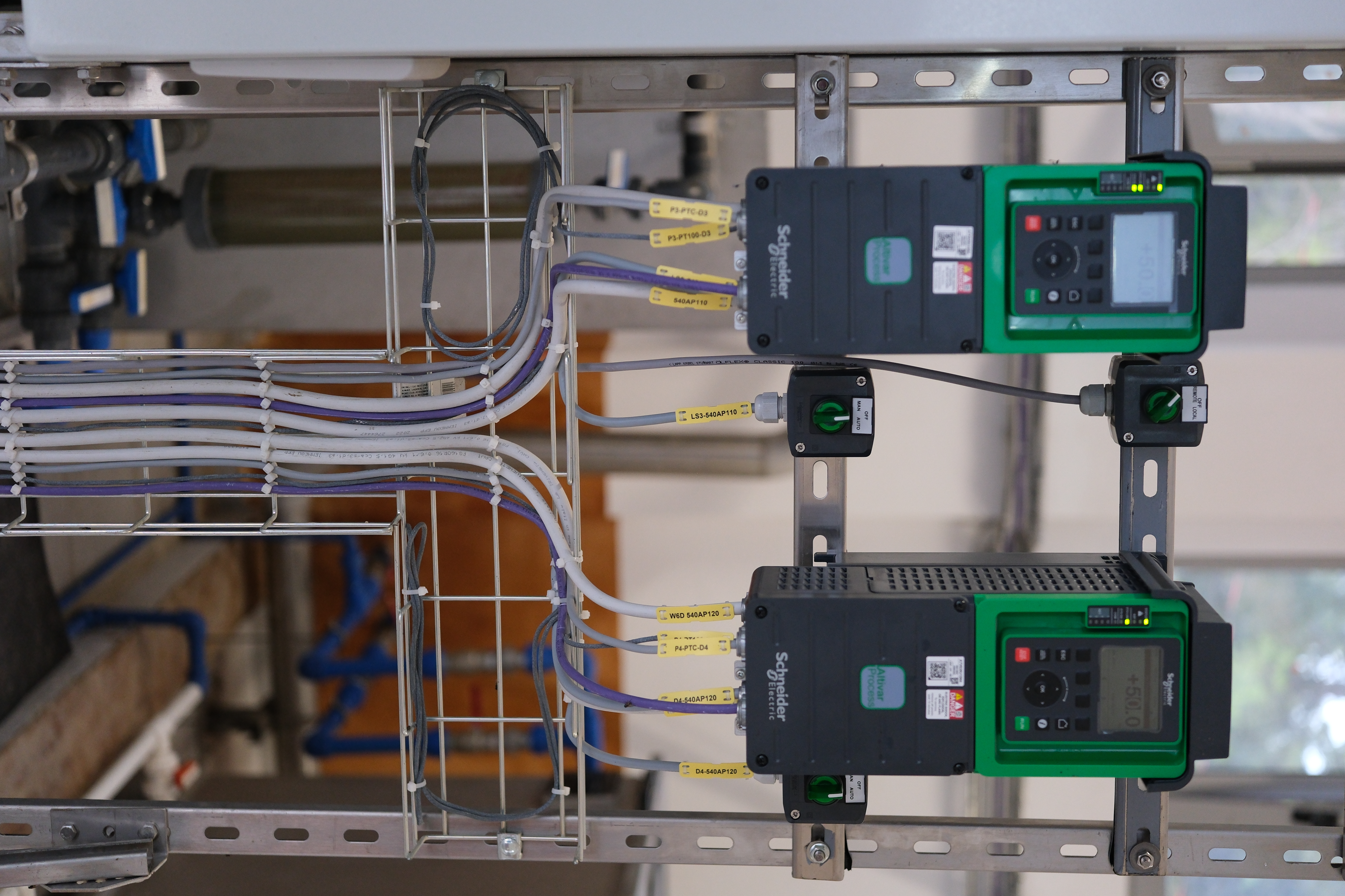 Detaj instalimi ATV per llum dhe polimer